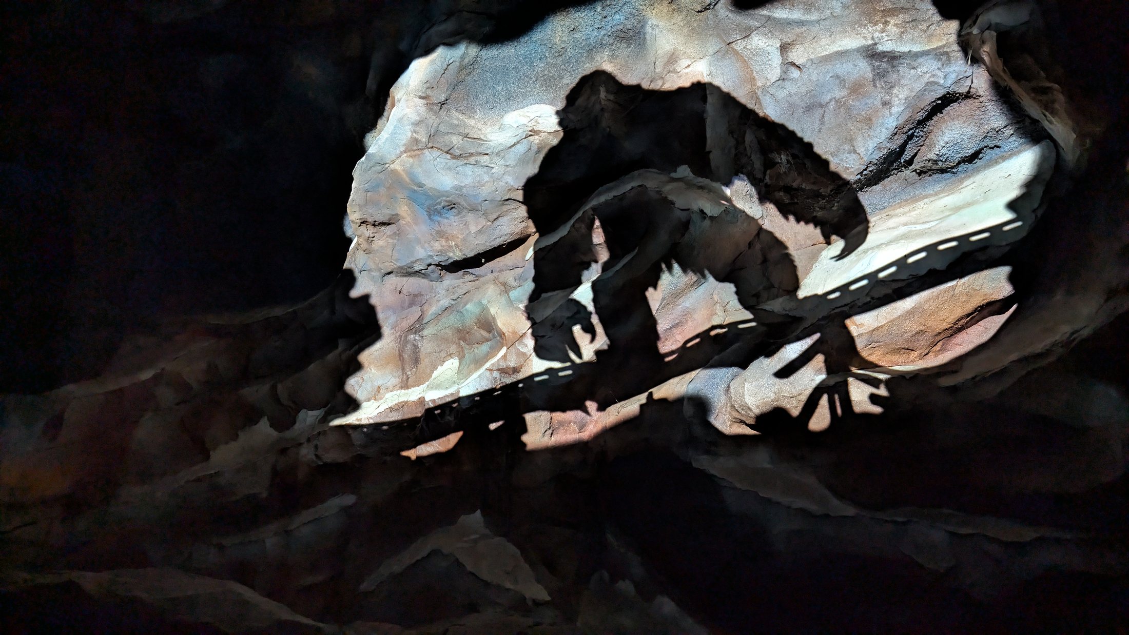 Yeti scene at Expedition Everest