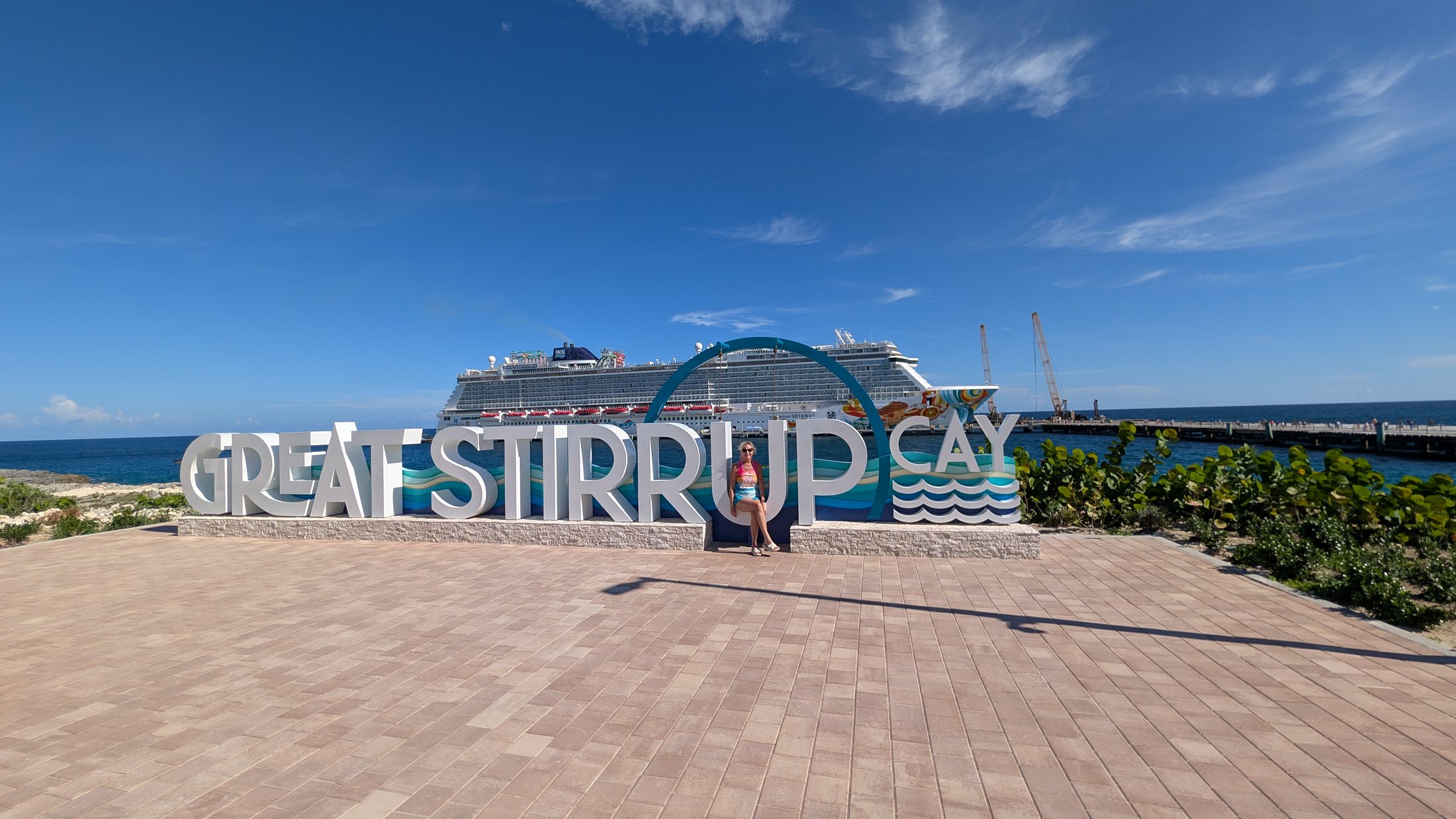 Great Stirrup Cay sign