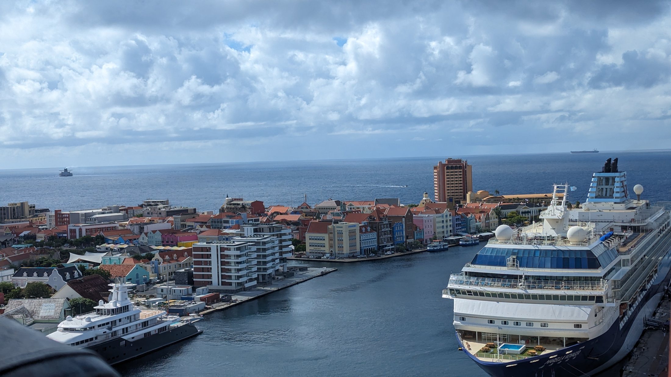 Caribbean harbor