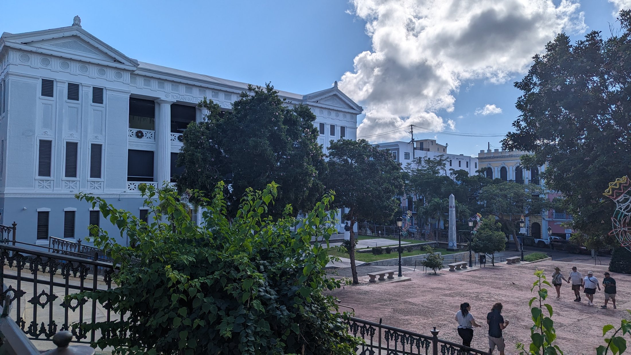 Plaza in Old San Juan