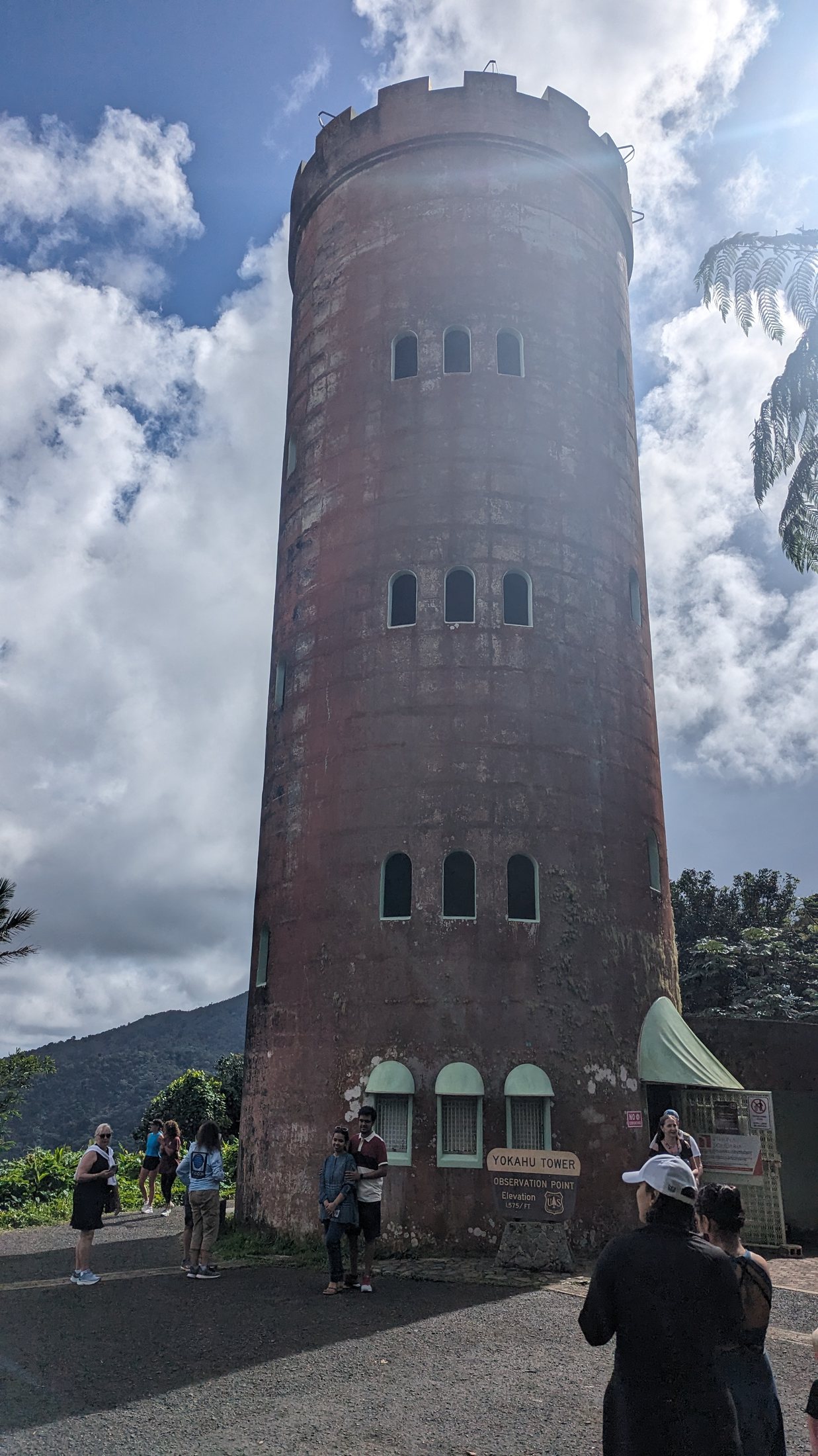 Historic tower in San Juan